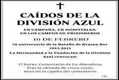 Caídos de la División Azul